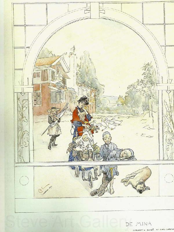 Carl Larsson de mina Germany oil painting art